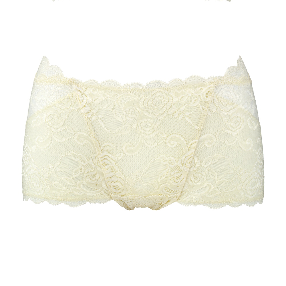 アンジェリールキュッとふんわりショーツ／バニラクリームLL