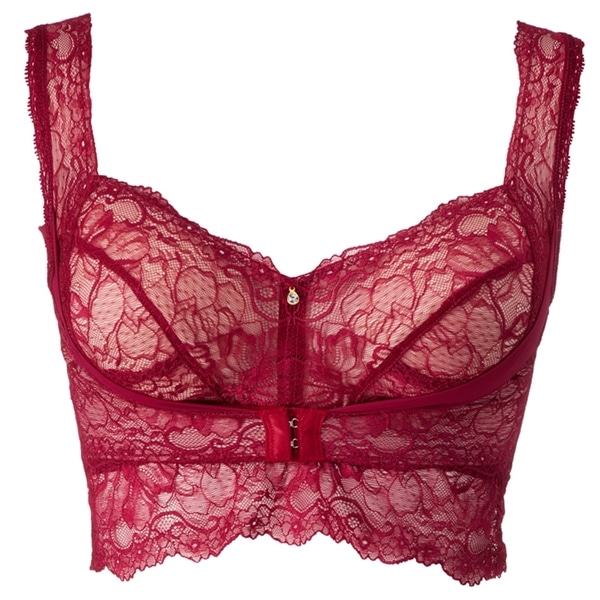 SALE/凛とルームブラ/ベリーレッド+LL
