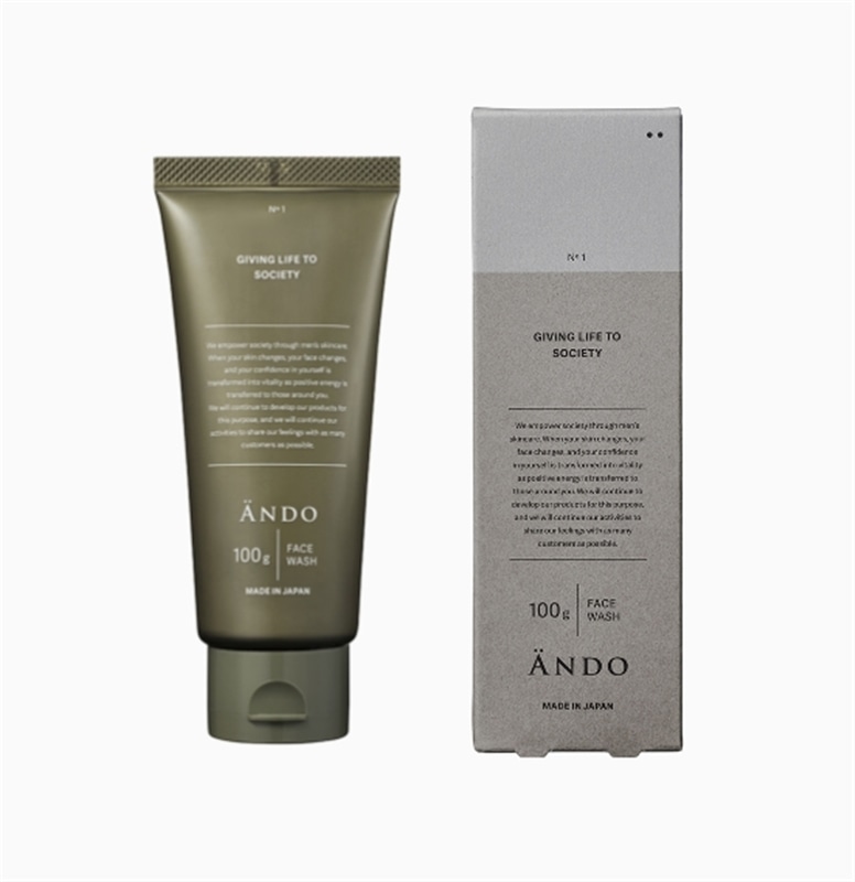 ANDOフェイスウォッシュ×3【3ヶ月毎】